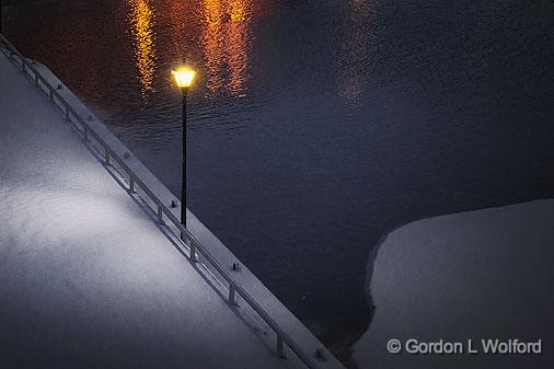 Thawing Rideau Canal_21870.jpg - Photographed along the Rideau Canal Waterway at Smiths Falls, Ontario, Canada.
